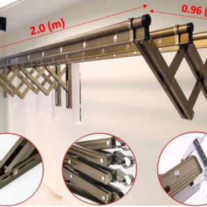 Giàn phơi gắn tường nhập khẩu K-009