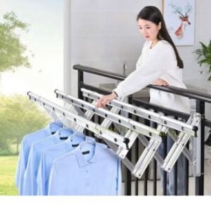 giàn phơi gắng tường kéo ngang hòa phát