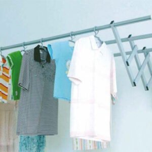Giàn phơi gắn tường kéo ngang