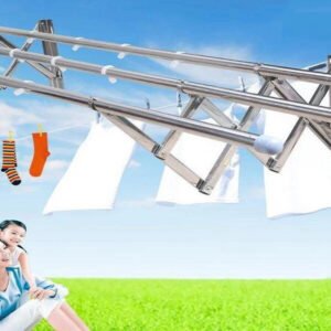 Giàn phơi gắn tường Inox 3.04