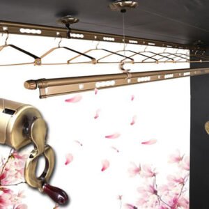 Giàn phơi tay quay chống rối